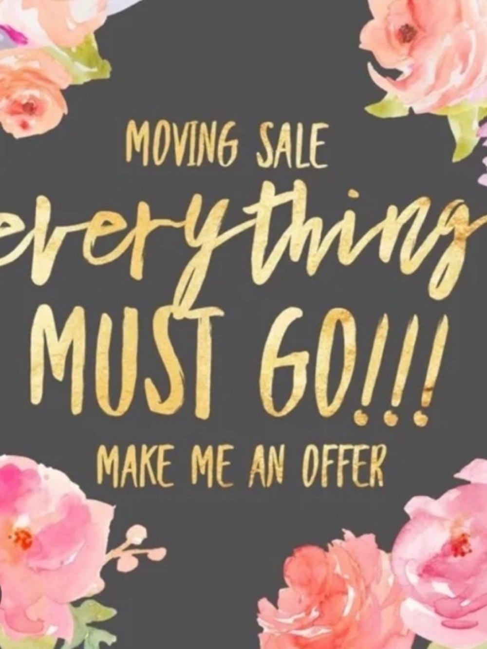 Everything Must Go!